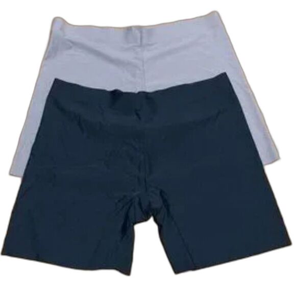 KATHY IRELAND Intimates Shapewear Boy Shorts Set of 2 Womens Large - Picture 1 of 8